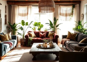 boho living room