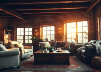farmhouse living room