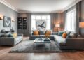 grey living room