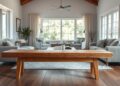 living room bench