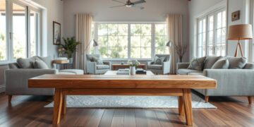 living room bench