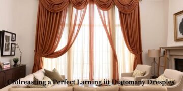 living room drapes