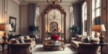 living room mirror