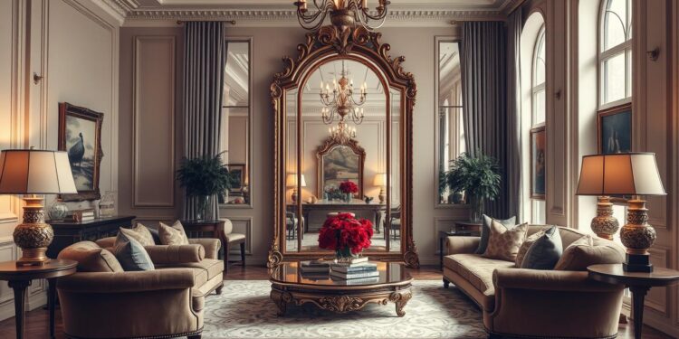 living room mirror