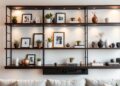 living room shelves