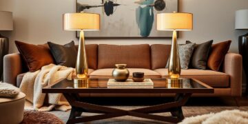 living room table lamps